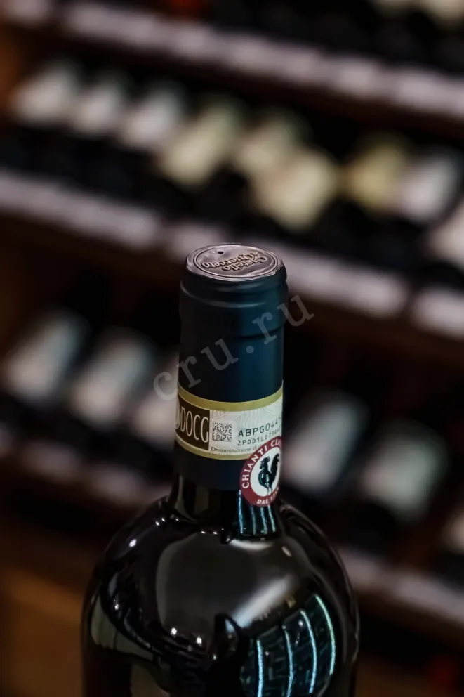 Пробка Castello di Querceto Il Picchio Chianti Classico Gran Selezione 2017 0.75 л