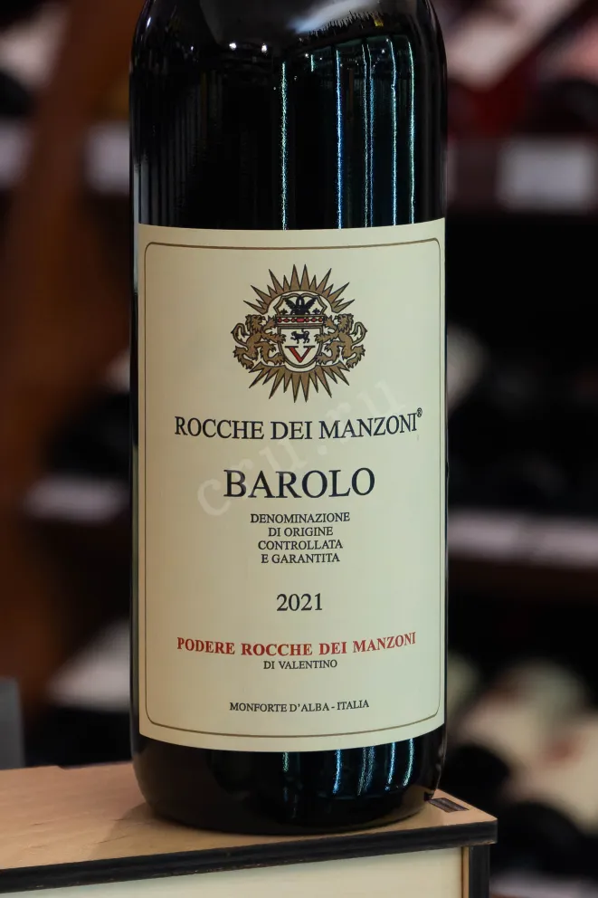 В магазине Крю Профи Rocche Dei Manzoni Barolo DOCG 2021 0.75 л