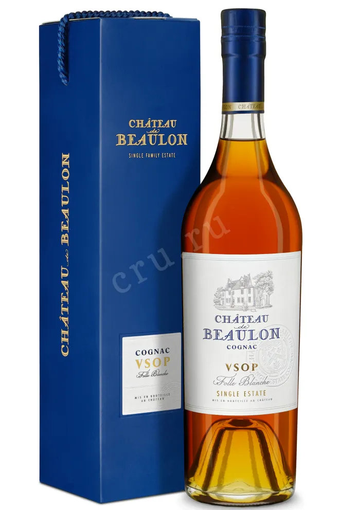 Коньяк Chateau de Beaulon VSOP in gift box   0.7 л