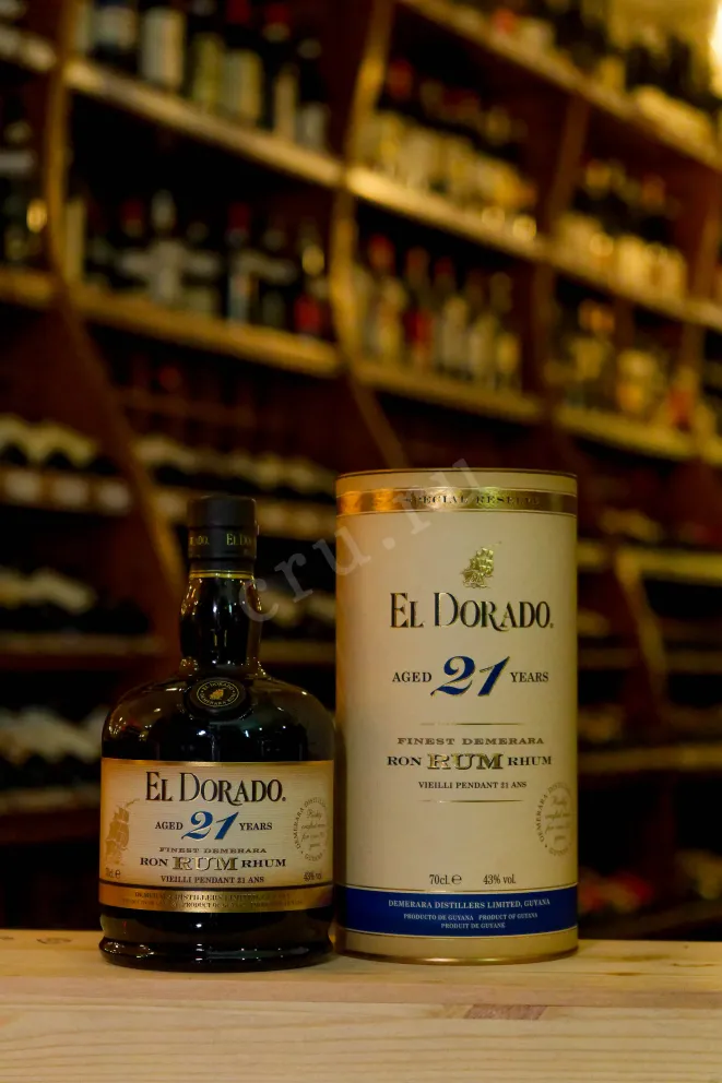 В магазине Крю Профи El Dorado 21 years 0.7 л