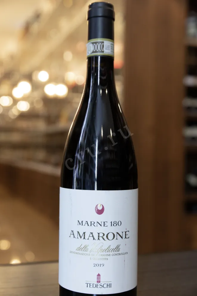 В магазине Крю Профи Tedeschi Marne 180 Amarone della Valpolicella DOCG 2019 0.75 л