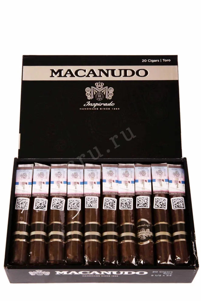 Сигары Macanudo Inspirado Black Toro 20