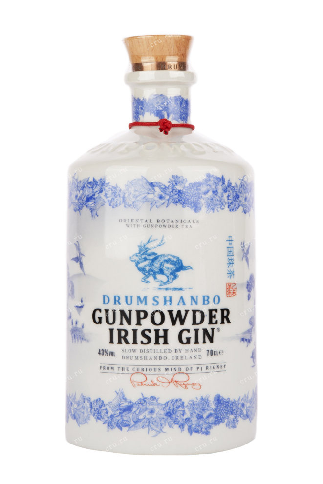 Джин Drumshanbo Gunpowder Irish Gin in ceramic bottle  0.7 л