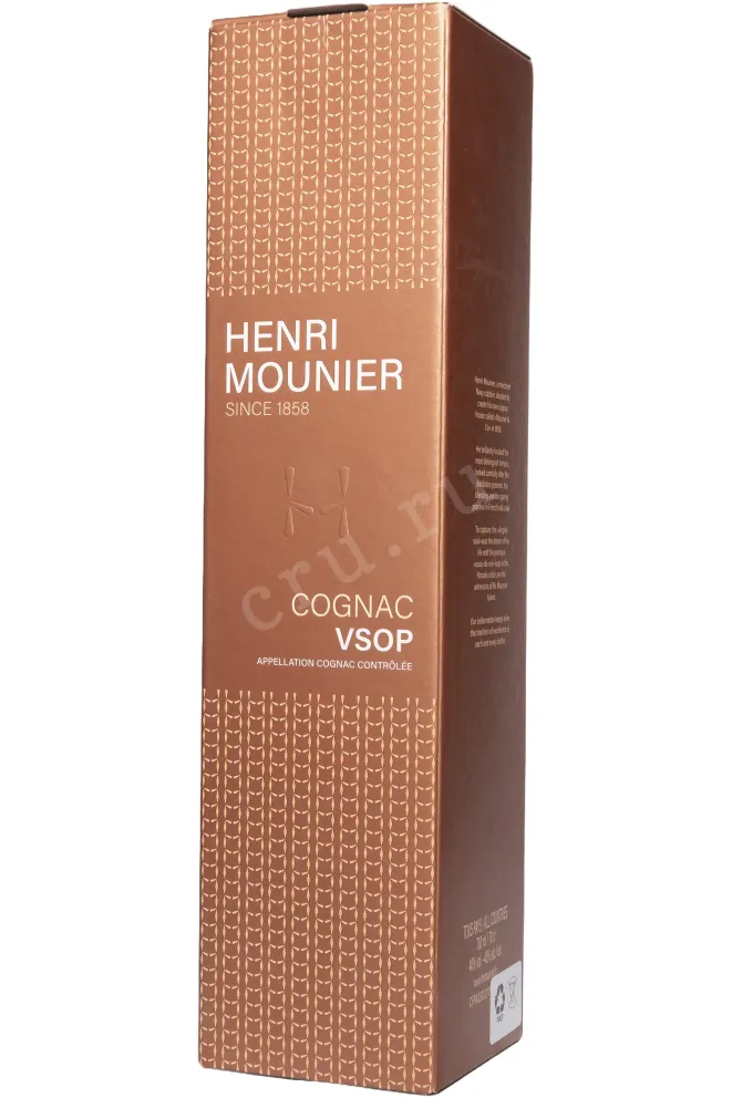 Подарочная коробка Henri Mounier VSOP in gift box 2017 0.7 л