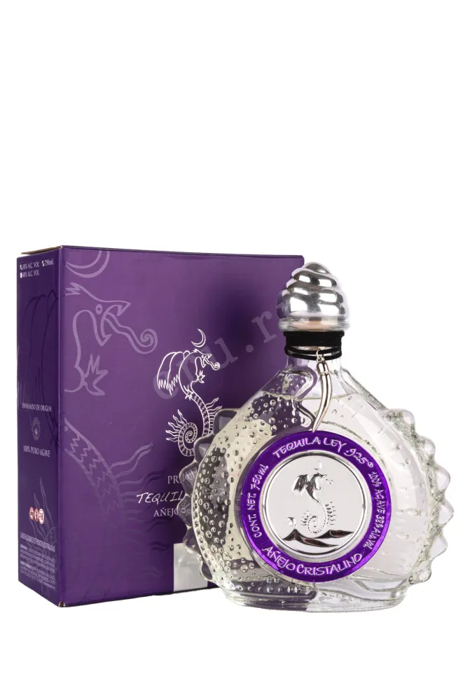 Текила Ley 925 Anejo Cristalino Diamond Premium gift box   0.75 л