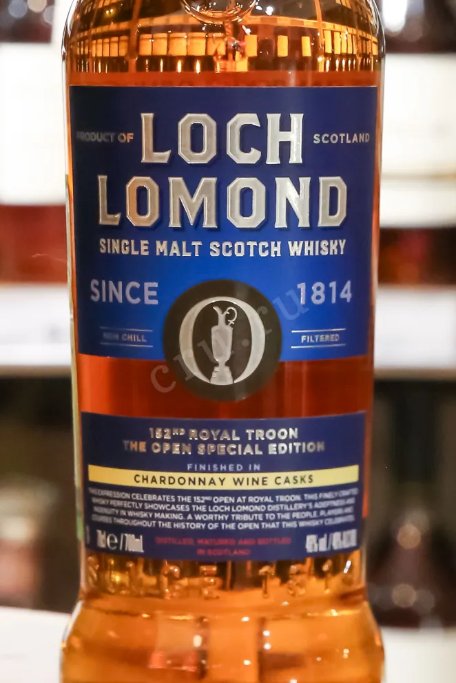 В магазине Крю Профи Loch Lomond Open Special Edition 152 Royal Troon Chardonnay Wine Casks 0.75 л