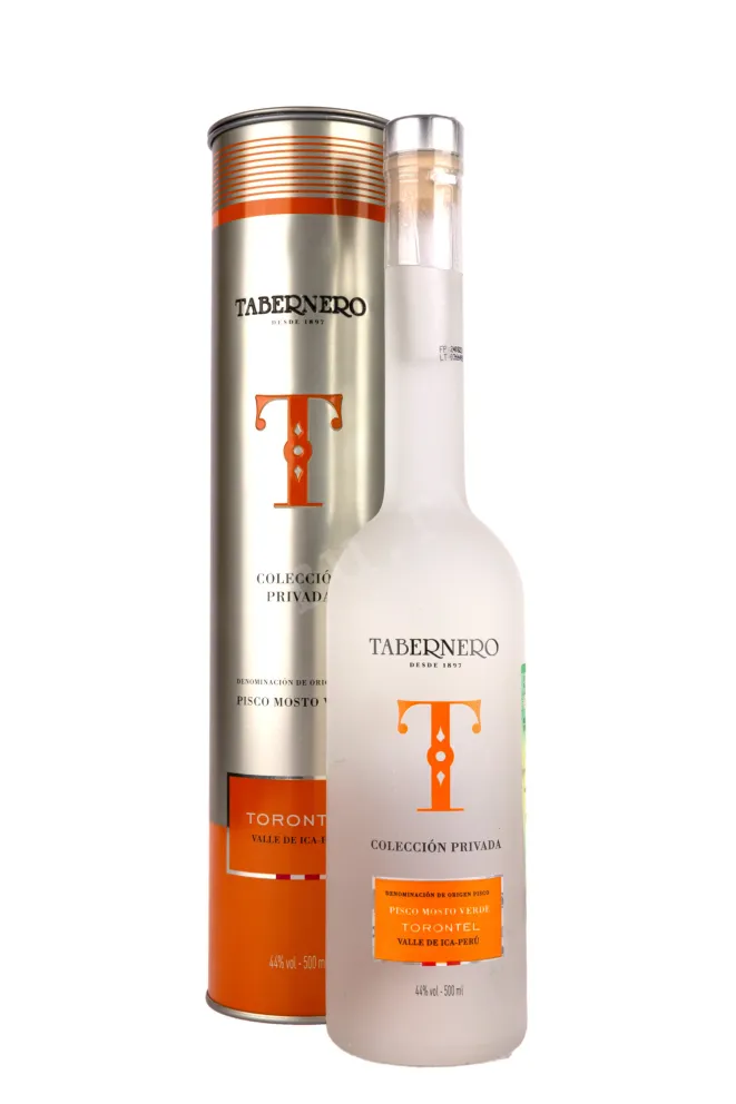 Писко Mosto Verde Tabernero Coleccion Privada Torontel in tube  0.5 л