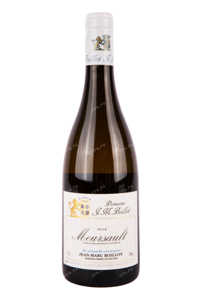 Вино Domaine J.M. Boillot Meursault 2018 0.75 л