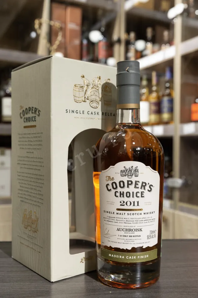 В магазине Крю Профи The Cooper's Choice Auchroisk Madeira Wine Cask Finish in gift box 0.7 л