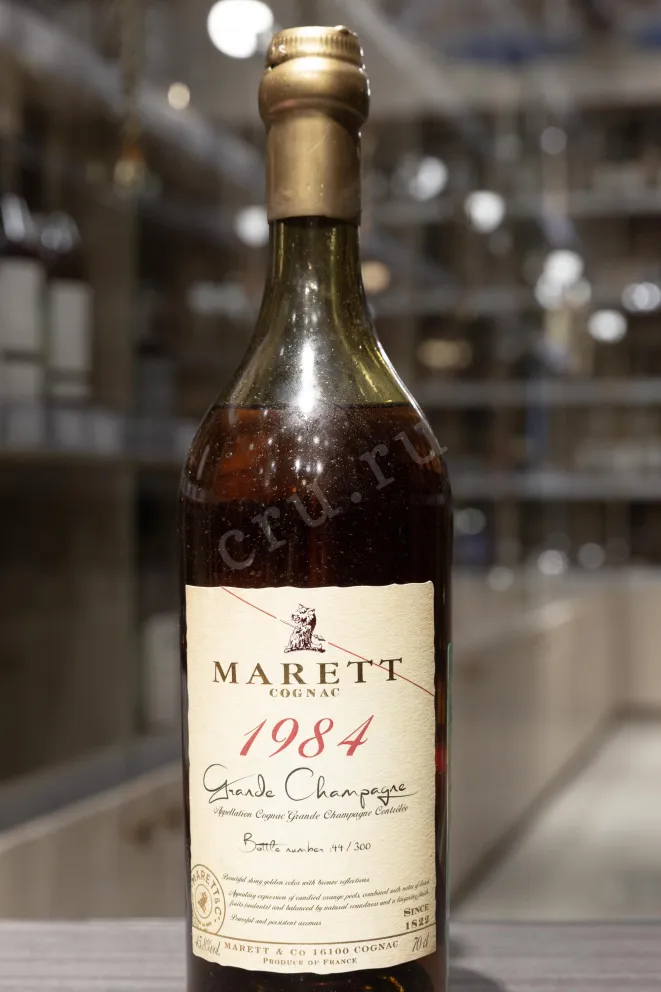 В магазине Крю Профи Marett Grande Champagne 1984 0.7 л