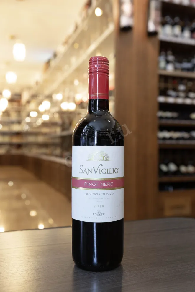 В магазине Крю Профи Sanvigilio Pinot Nero 2018 0.75 л