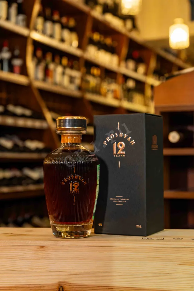 В магазине Крю Профи Proshyan 12 years in gift box 0.5 л