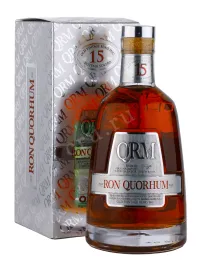 Ром Quorhum 15 years gift box  0.7 л