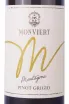 Этикетка Monviert Martagona Pinot Grigio 2021 0.75 л
