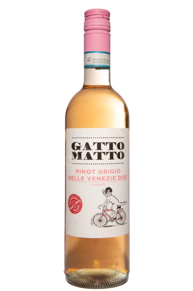 Вино Villa degli Olmi Gatto Matto Pinot Grigio Rosato delle Venezie 2022 0.75 л