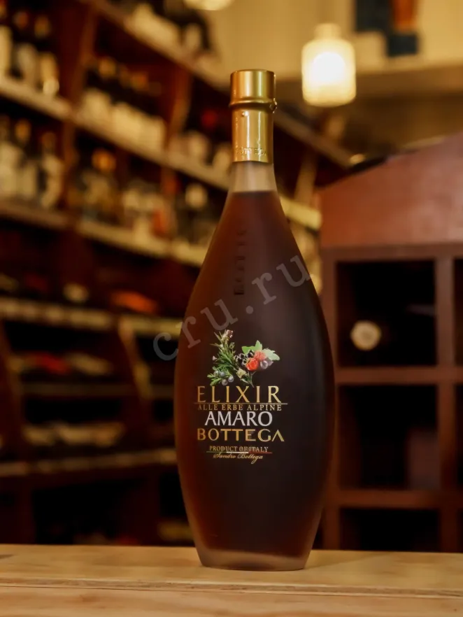 В магазине Крю Профи Bottega Elixir Amaro Erbe Alpine 0.5 л