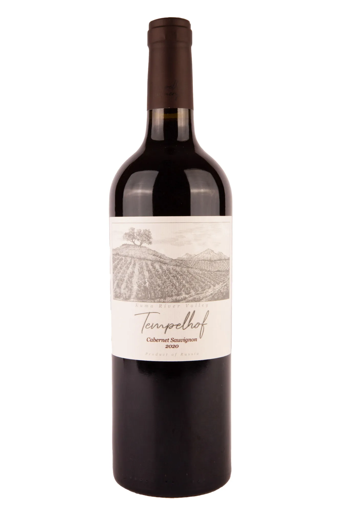 Фото — Вино Темпельхоф Каберне Совиньон 2022 0.75 л