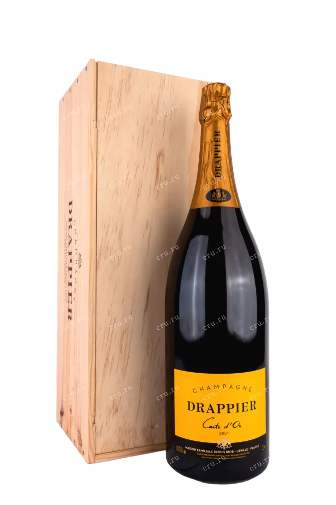 Шампанское Carte d'Or Drappier with gift box  3 л