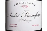 Этикетка Andre Beaufort Ambonnay Reserve Grand Cru Demi-Sec 2018 0.75 л