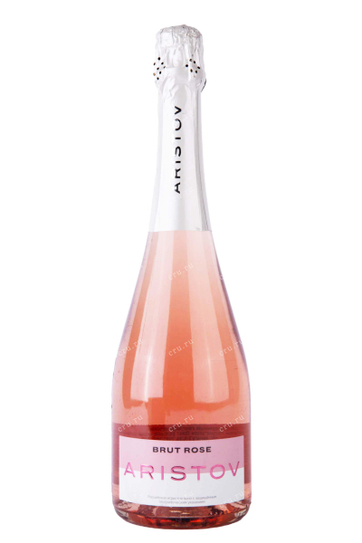 Игристое вино Аристов розовое брют  0.75 л