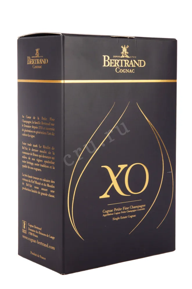 Коньяк Бертран Птит Фин Шампань ХO Эдисьон Лимите 0.7 в подарочной коробке