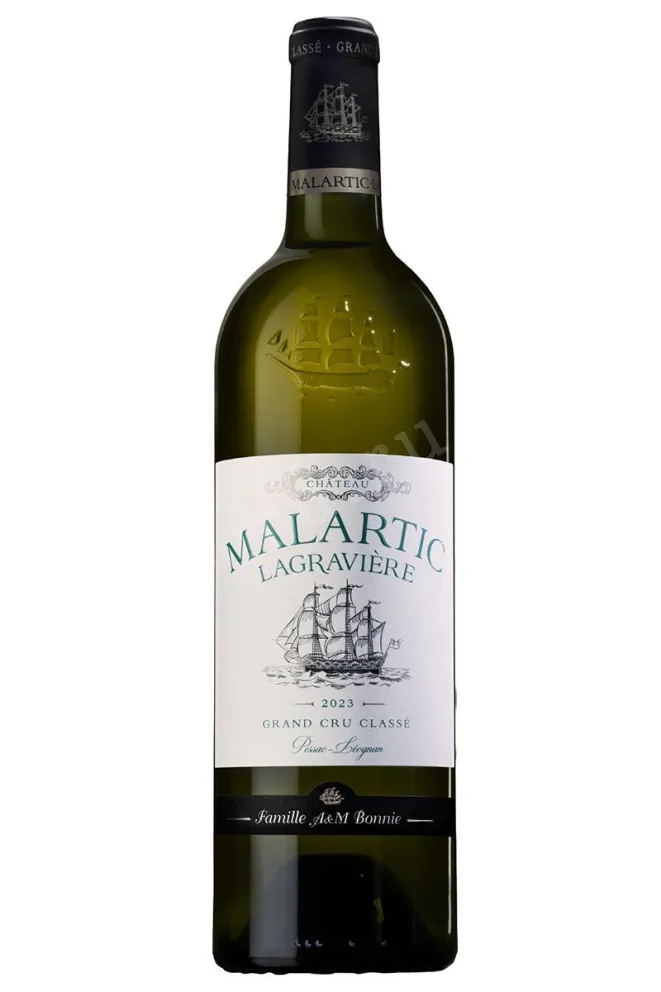 Вино Chateau Malartic Lagraviere Grand Cru Classe Pessac Leognan Blan 2023 0.75 л