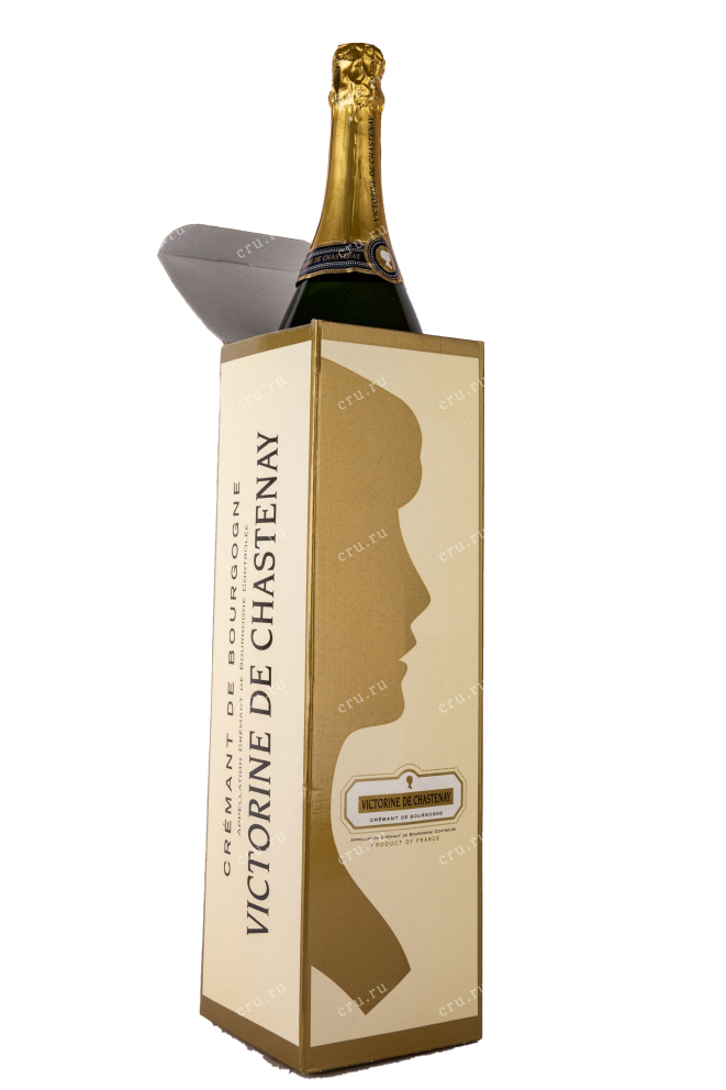В подарочной коробке Crеmant de Bourgogne Victorine de Chastenay 2013 0.75 л