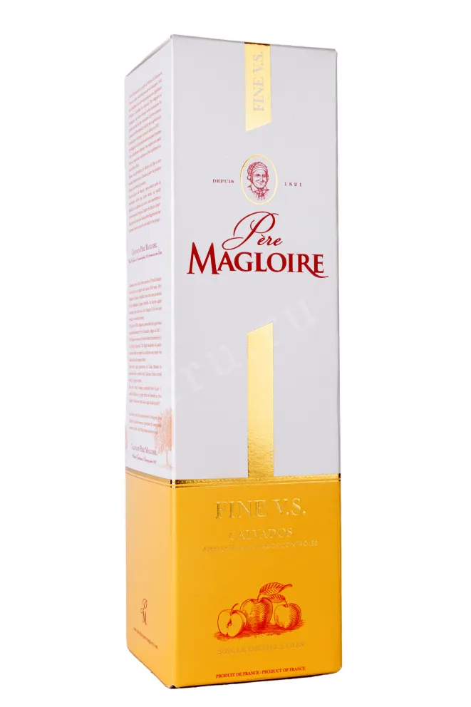 Контрэтикетка Pere Magloire Fine VS 0.7 л