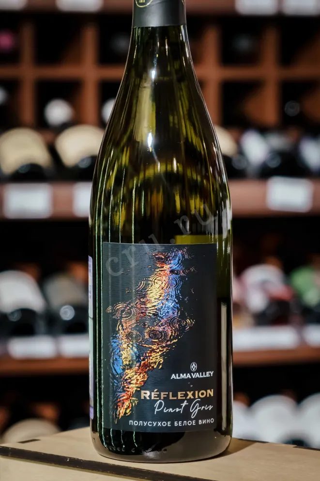 В магазине Крю Профи Alma Valley Reflexion Pinot Gris 2021 0.75 л