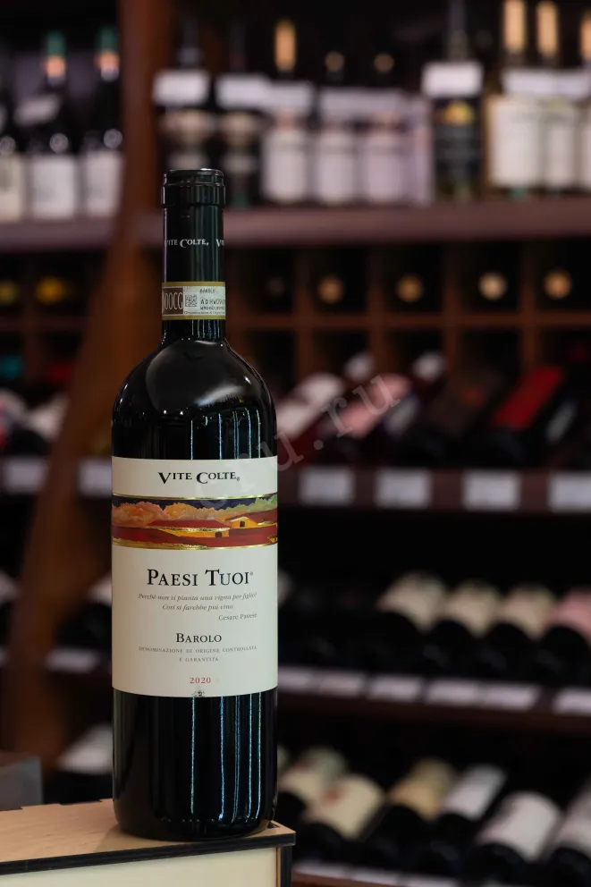В магазине Крю Профи Paesi Tuoi Barolo DOCG 2020 0.75 л