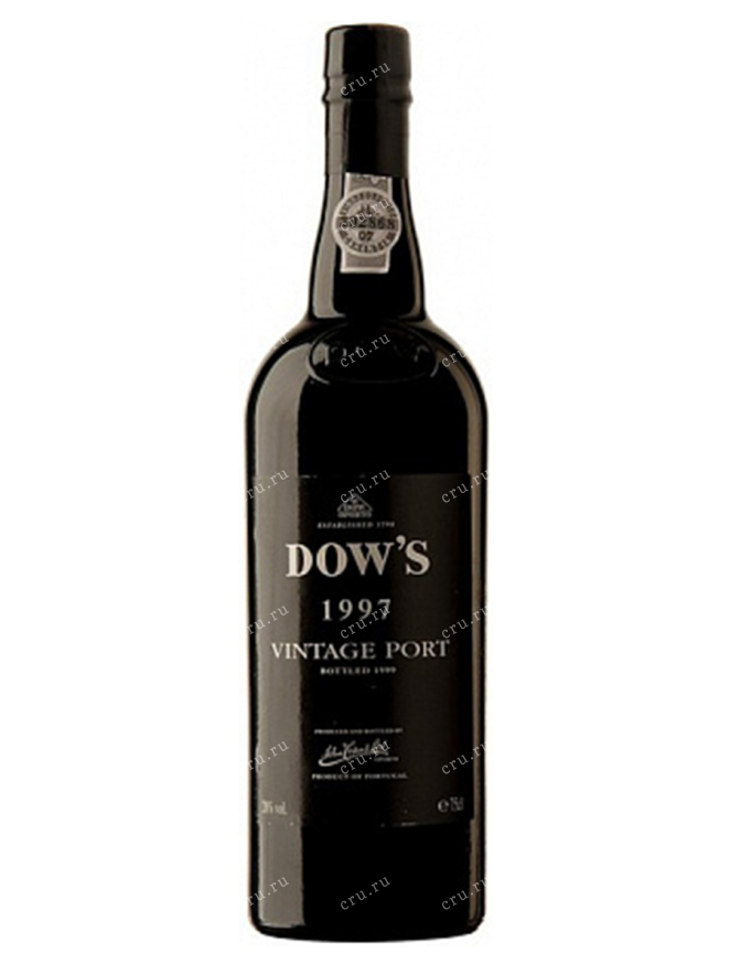 Портвейн Dows Vintage 1997 0.375 л