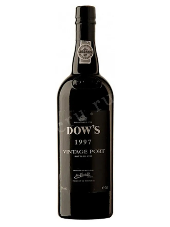 Портвейн Dows Vintage 1997 0.375 л