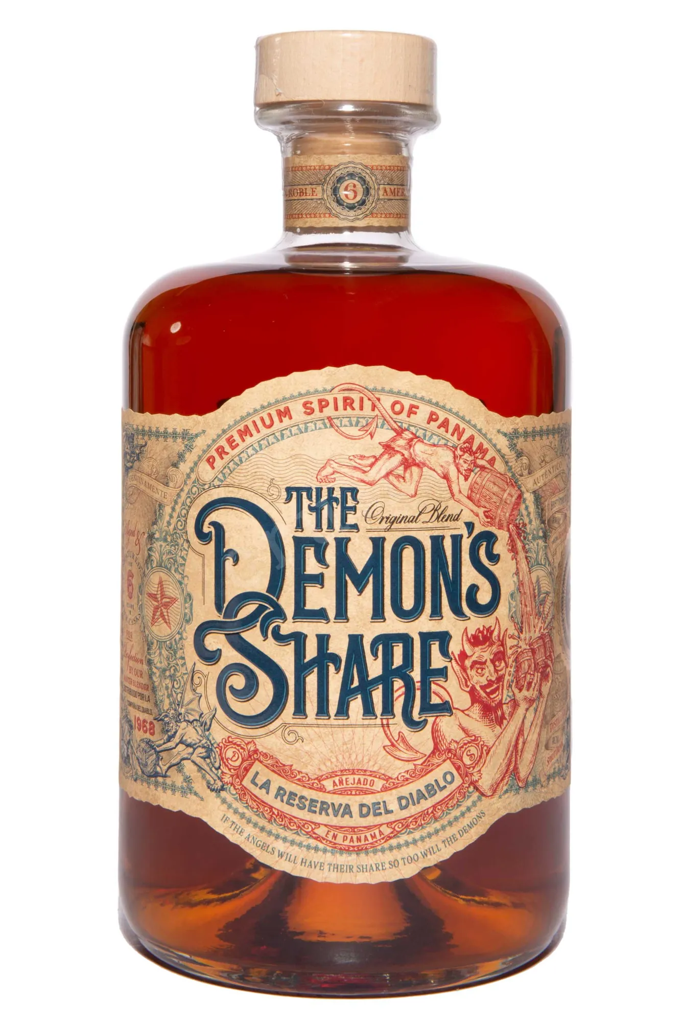 Фото — Ром The Demon's Share 6 years  1.5 л