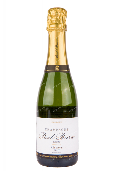 Шампанское Paul Bara Brut Reserve Grand Cru 2017 0.375 л