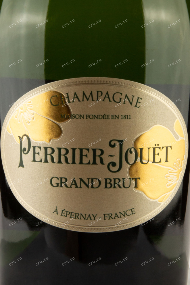 Этикетка Perrier-Jouet Grand Brut 2016 0.75 л