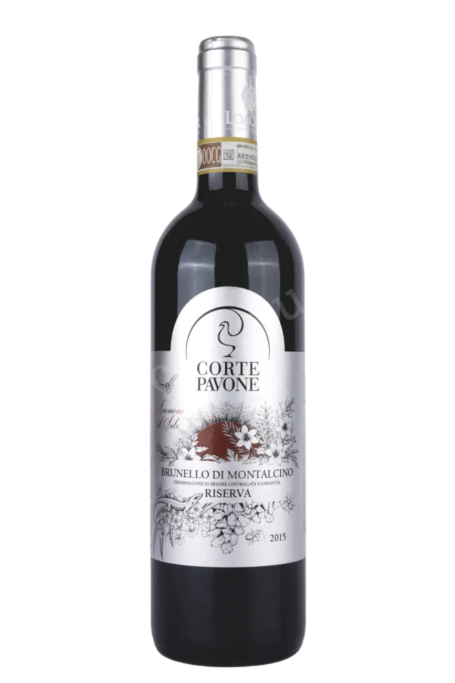 Вино Corte Pavone Brunello di Montalcino Riserva Anemone al Sole 2015 0.75 л