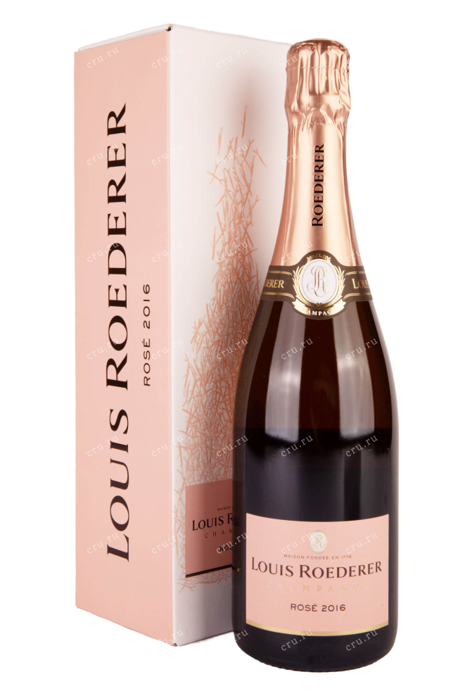 Шампанское Louis Roederer Brut Rose 2016 0.75 л