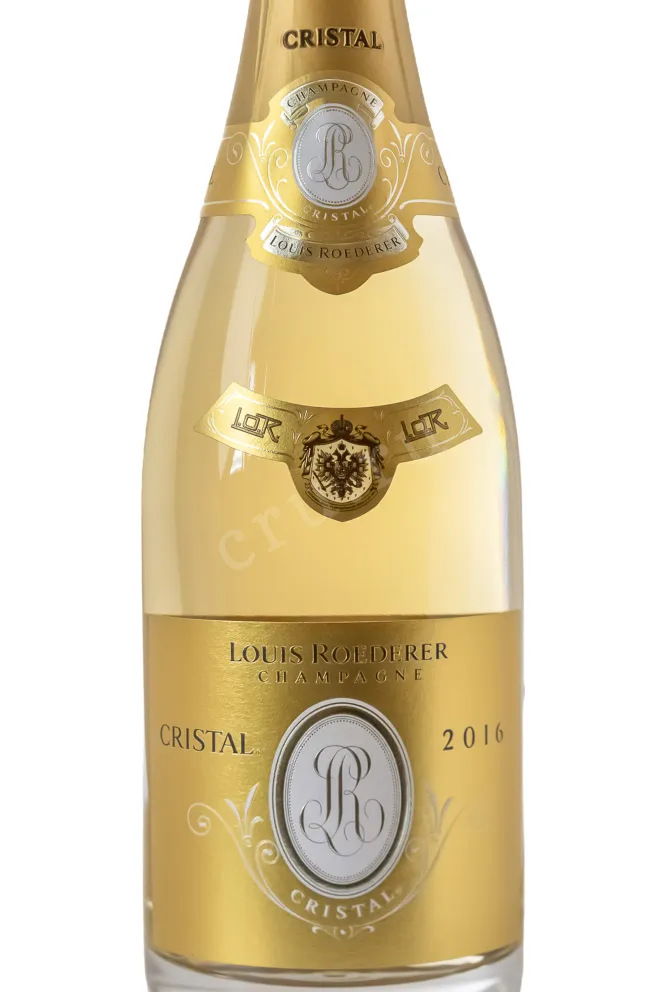 Этикетка Cristal AOC gift box