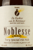 Этикетка Brouwerij Noblesse VSOP 0.5 л