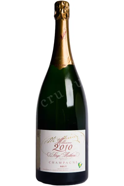 Шампанское Serge Mathieu Brut Millesime 2010 1.5 л