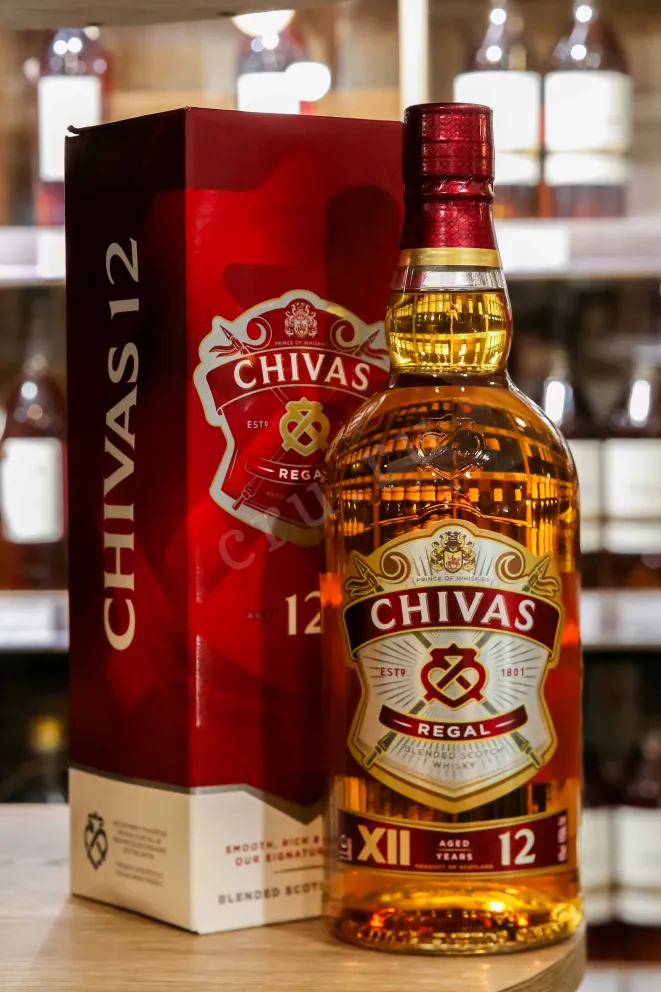 В магазине Крю Профи Chivas Regal 12 years in gift box 1 л