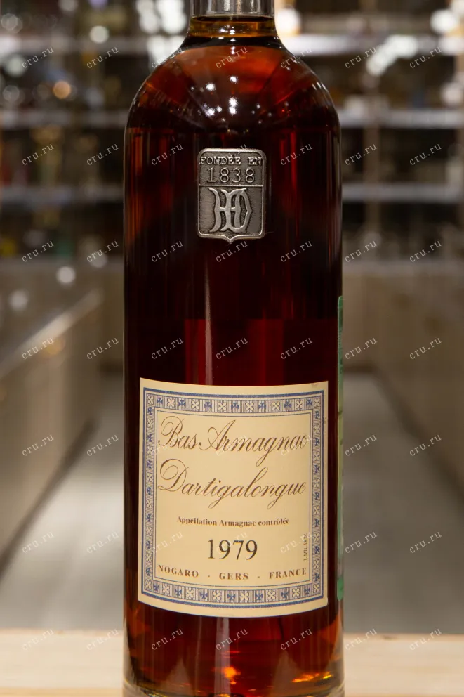 Этикетка Dartigalongue 1979 0.5 л