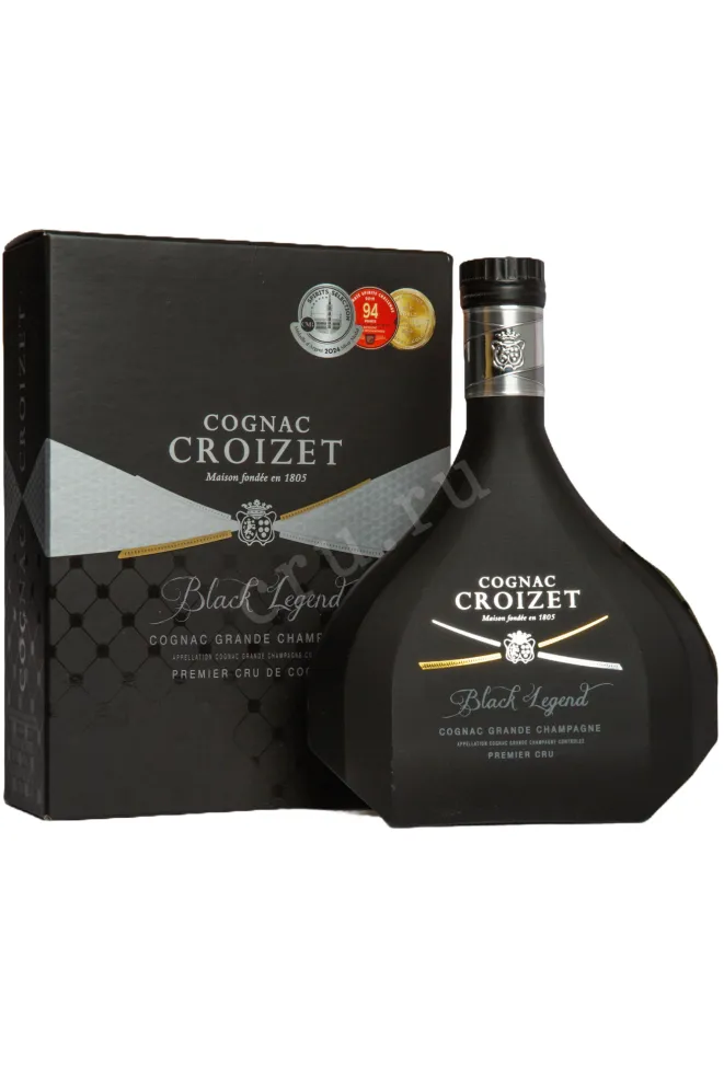 Коньяк Croizet Black Legend gift box  0.7 л