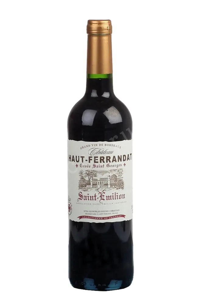 Вино Chateau Haut-Ferrandat Cuvee Saint-Emilion 2014 0.75 л