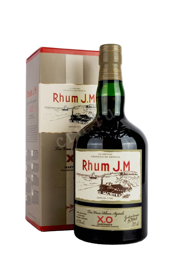 Ром J.M XO gift box  0.7 л