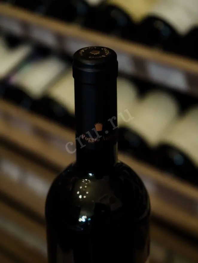 Пробка Poggio Antico Brunello di Montalcino 2016 0.75 л