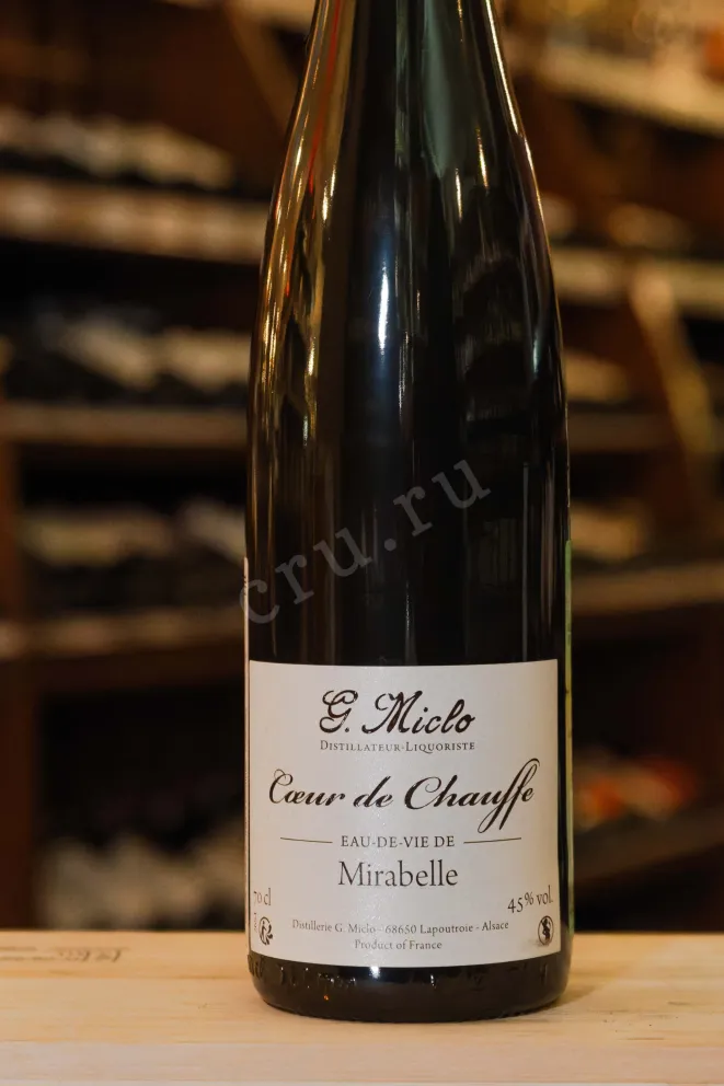 В магазине Крю Профи G.Miclo Coeur de Chauffe Mirabelle 0.7 л