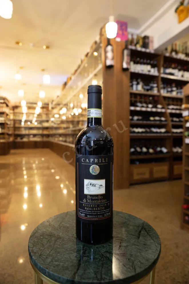 В магазине Крю Профи Brunello di Montalcino AdAlberto Riserva Caprili 2016 0.75 л