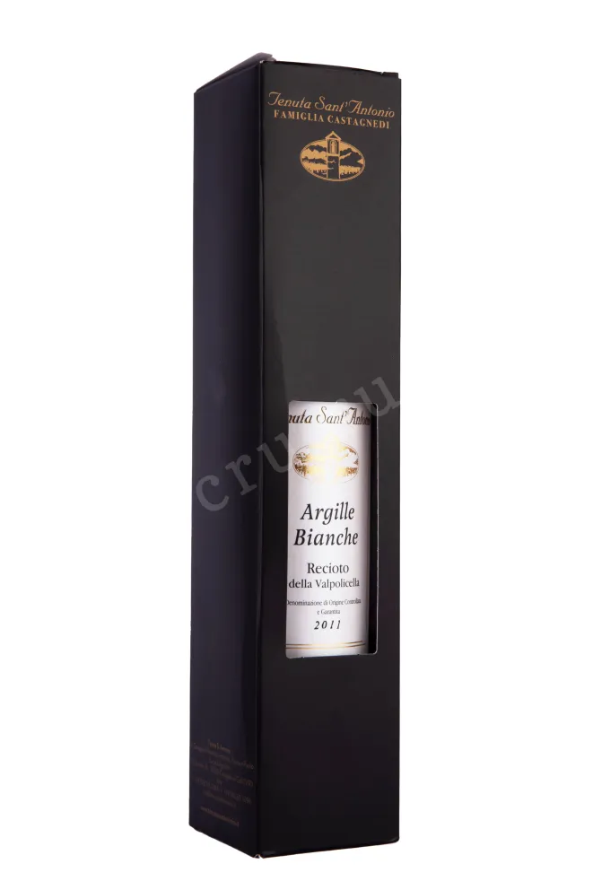 Подарочная коробка Tenuta Sant'Antonio Argille Bianche Recioto della Valpolicella 2011 0.375 л