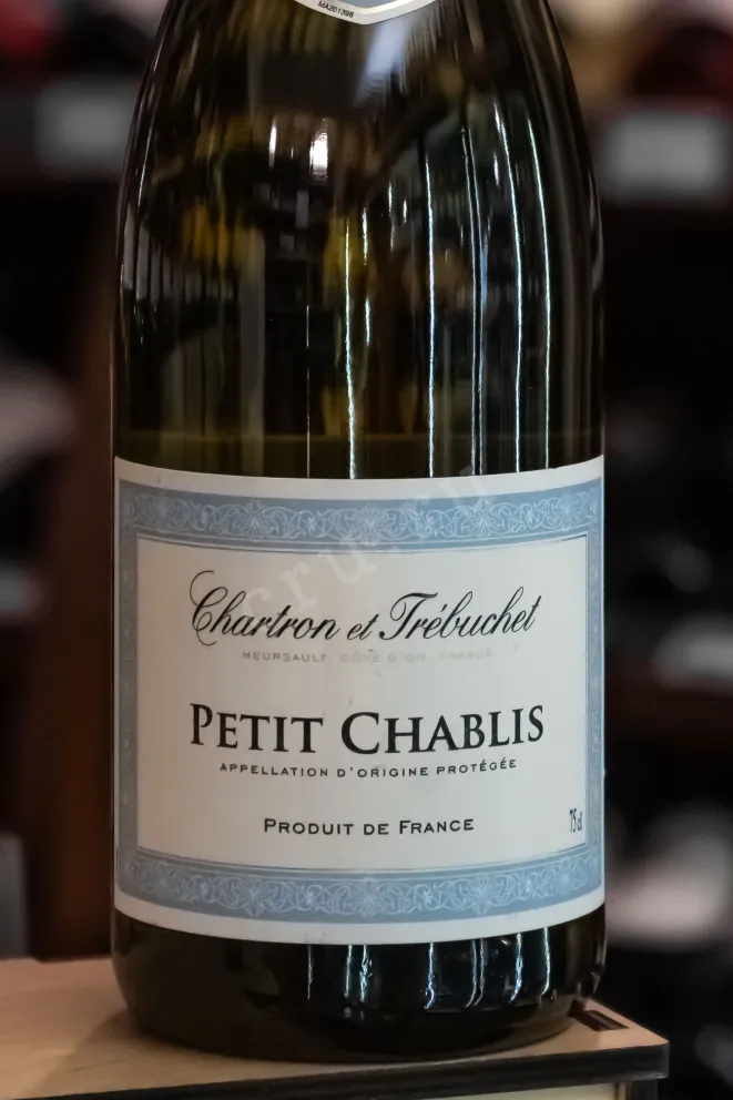 В магазине Крю Профи Chartron et Trebuchet Petit Chablis AOC 2023 0.75 л